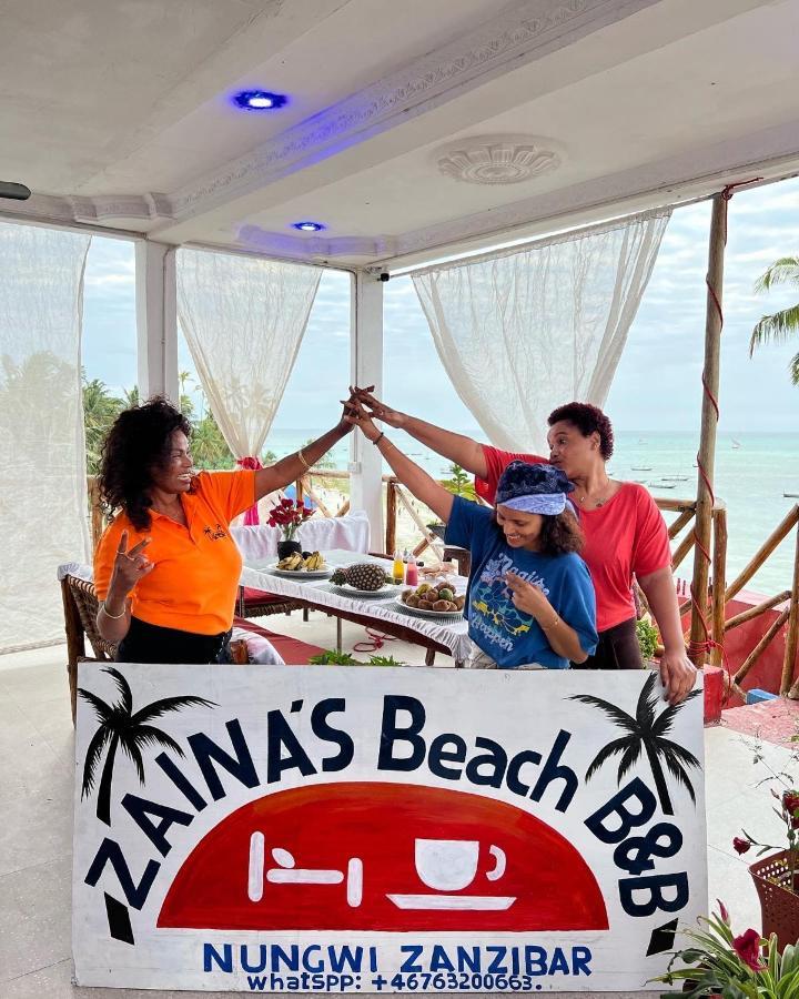 Zaina'S Beach House Nungwi Dış mekan fotoğraf